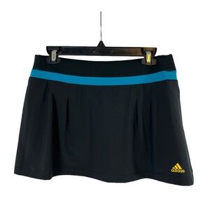Adidas climalite‎ black and teal athletic skort size medium